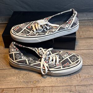 VANS Authentic Nintendo Controller Colab Sneakers Men's Size 7.5